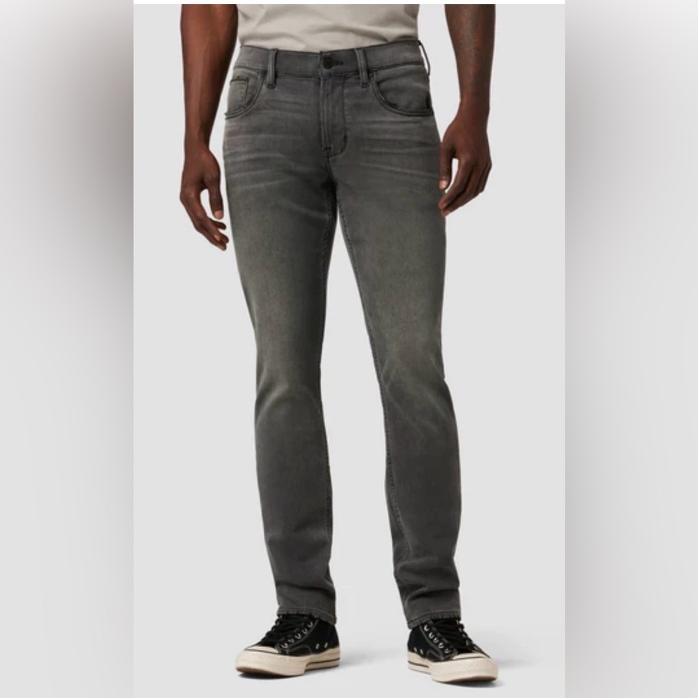 Hudson jeans  denim 33 Blake Slim Straight  casual preppy gray